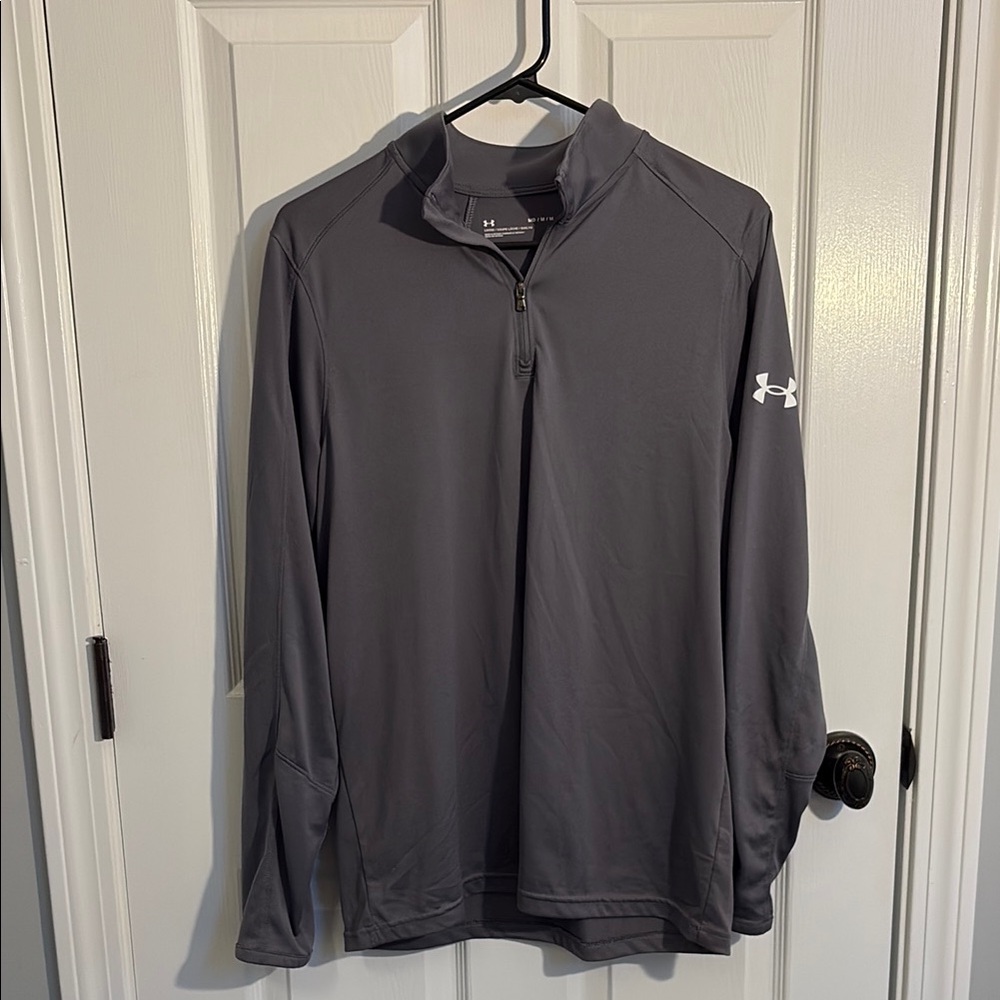 Under Armour Gray Lightweight 1/4-Zip Pullover